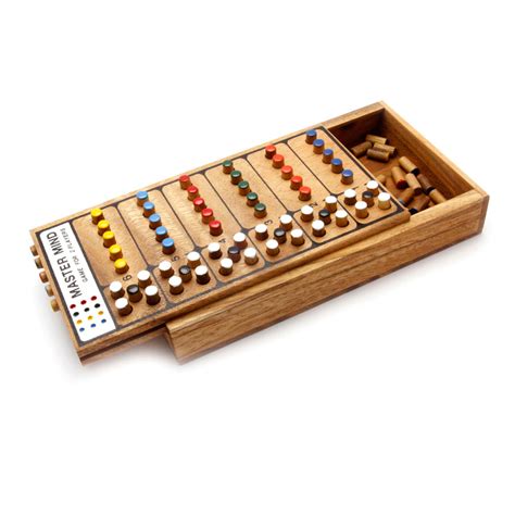 Wooden Code Breaker Game Wooden Board Game