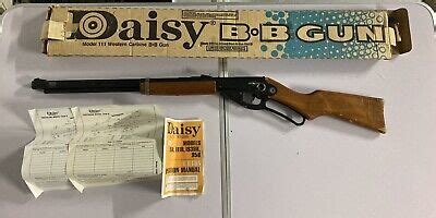 Vintage Daisy Model Western Carbine Bb Gun Rifle W Box