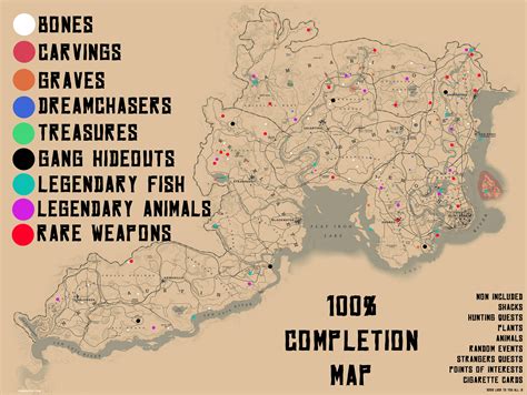 Red Dead Redemption 2 Online Treasure Map Interactive Map Gogreenbxe