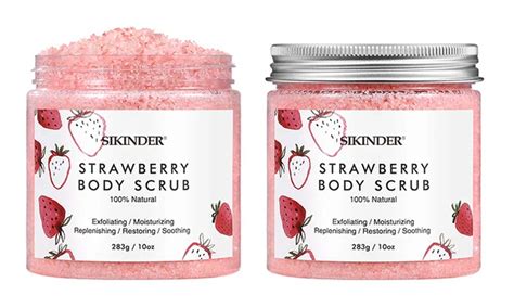 Oem Private Label Organic Natural Strawberry Face Body Scrub Buy