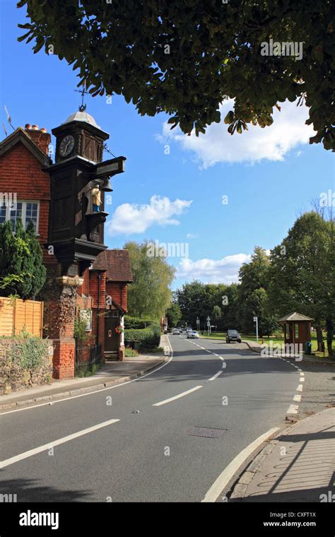 Abinger Hammer Near Dorking Surrey England Uk Stock Photo Alamy