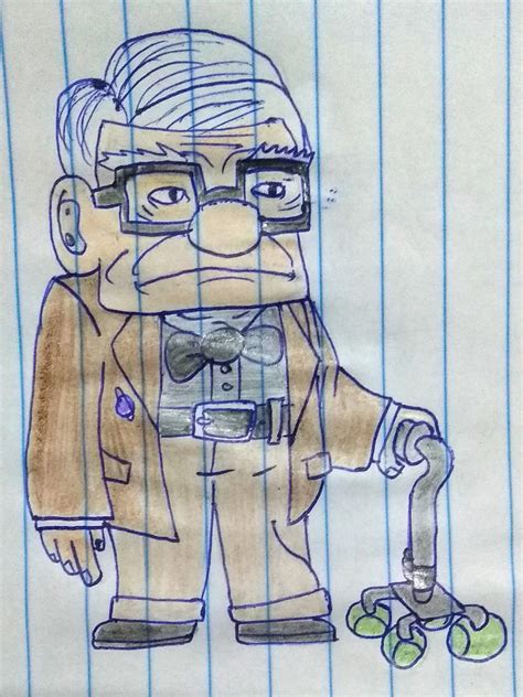 Up Carl Fredricksen Fanart By Cauecorredor On Deviantart