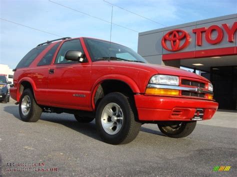 2005 Chevrolet Blazer Ls In Victory Red Photo 2 102023 All