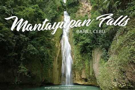 mantayupan falls the highest waterfall in cebu