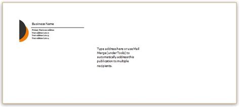 40 Editable Envelope Templates For Ms Word Word And Excel Templates