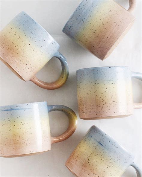 Willowvane On Instagram “working On More Of These 🌈 Rainbow Mugs Today ” Mugs Rainbow Ceramics