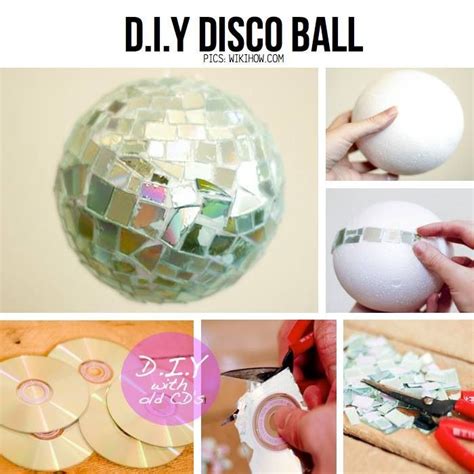 Mini Discokugel Diy Disco Ball Disco Ball Crafts