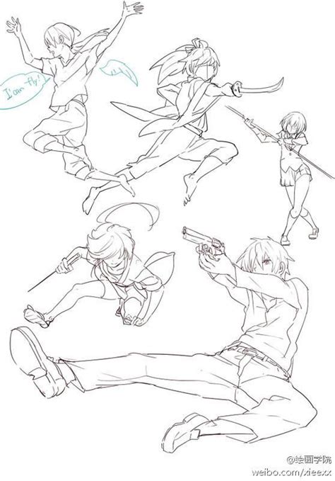 Pin By Micgelf On Weapon Pose Art Reference Poses Anime Poses