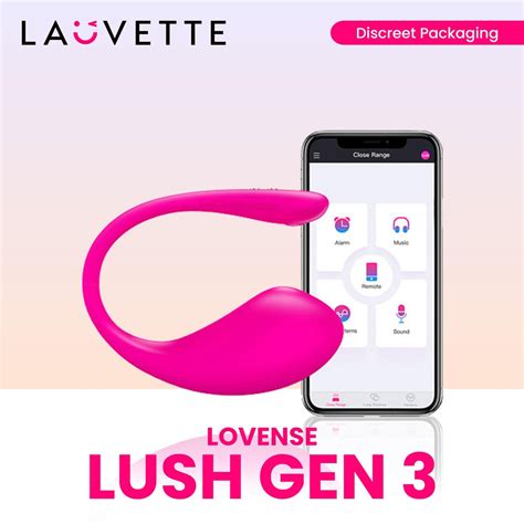 Lovense Lush Gen App Controlled Vibrator Vibrator Shopee Philippines