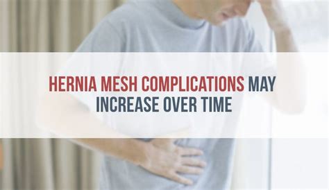 Study Hernia Mesh Complications May Increase Over Time