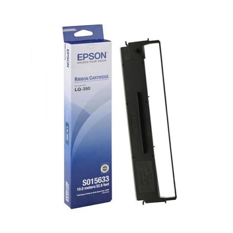 Sélectionnez dans la liste de pilote requis pour le. Epson Black Ribbon Cartridge for LQ-350 | SSLC