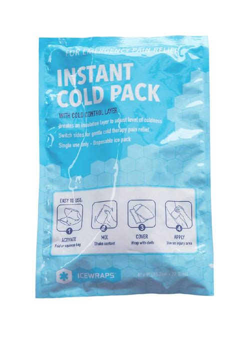 Emergency Disposable Ice Packs For Injurieshiking First Aid Kit 24
