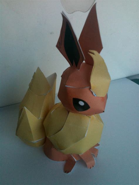 Papercraft Flareon By Chaaa94 On Deviantart Pokemon C