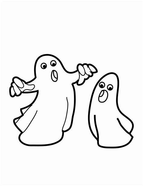 Coloring Pages Halloween Ghost At Getdrawings Free Download