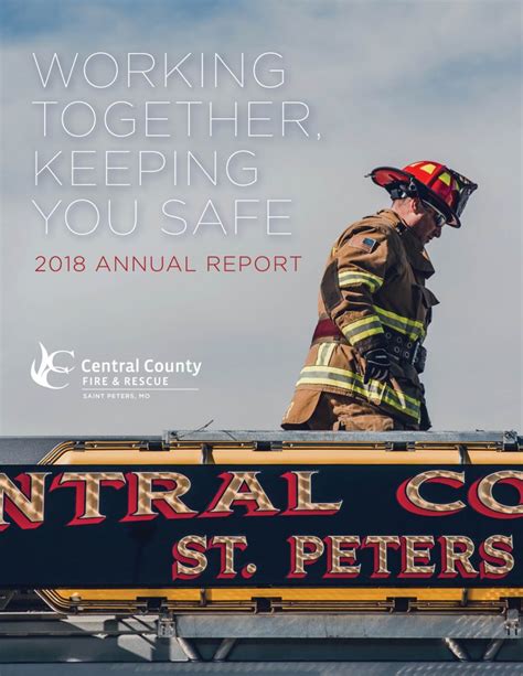 2018 Annual Report Central County Fire And Rescue