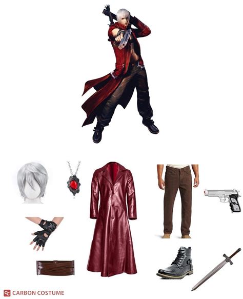 Dante From Devil May Cry 3 Costume Carbon Costume Diy Dress Up