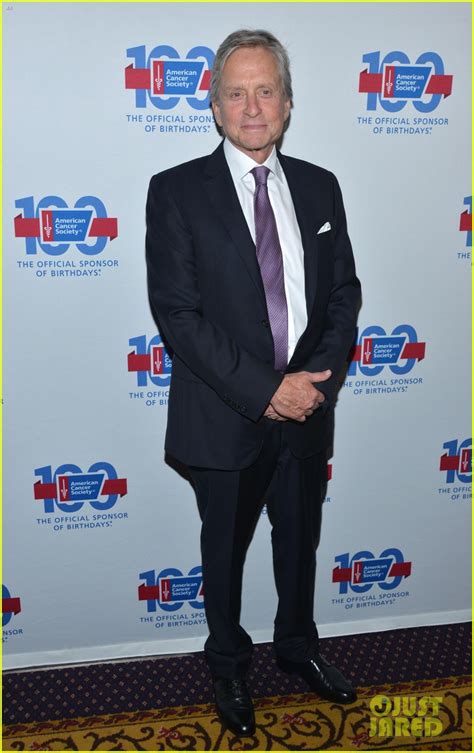Michael Douglas Attends Cancer Event After Clearing Up Oral Ments Photo 2883953