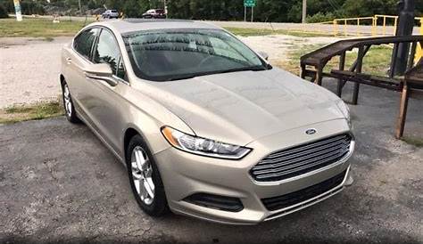 Used 2015 Ford Fusion SE for Sale in Kansas City MO 64015 Asset Auto