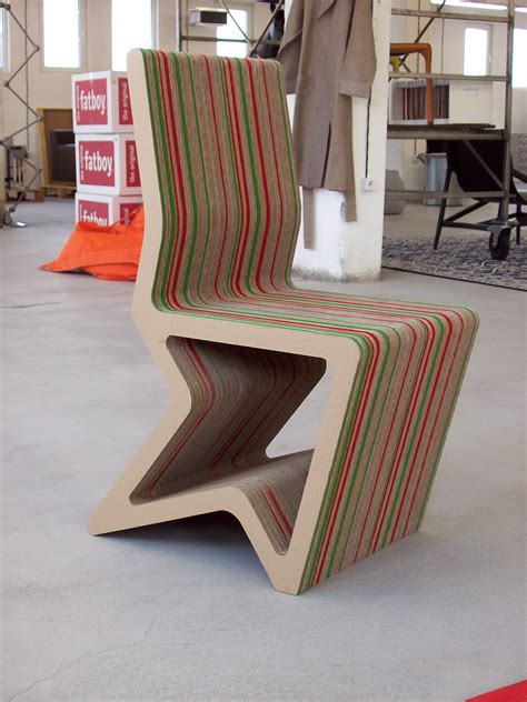 Chaise En Carton Ed Tecnologica Cardboard Chair Cardboard