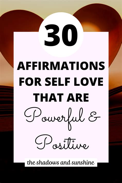 30 Self Love Affirmations In 2021 Self Love Affirmations