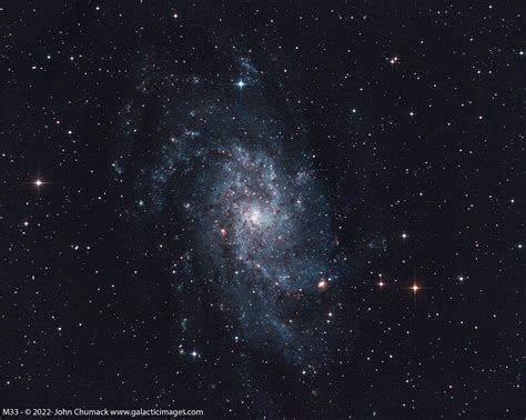 M33 Triangulum Spiral Galaxy Our Little Sister Galactic Images