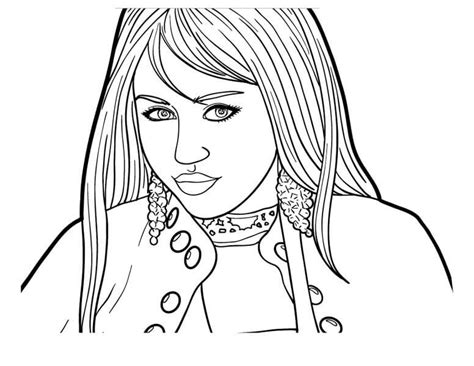 Desenhos De Hannah Montana Para Colorir Pintar E Imprimir
