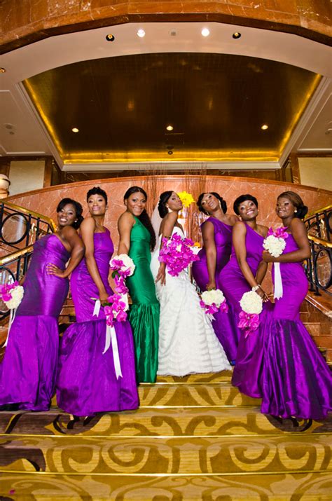 Classic Purple And Gold Multicultural Wedding In Atlanta
