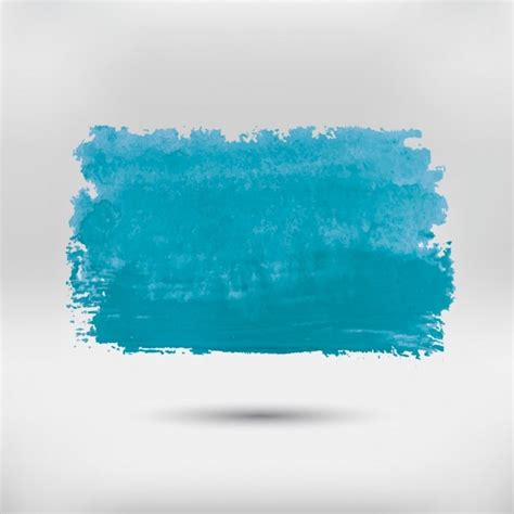Free Vector Hand Painted Blue Stain