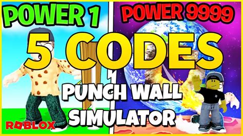 🥊5 New Codes Working For Punch Wall Simulator🥊free Pets🥊 Codes For