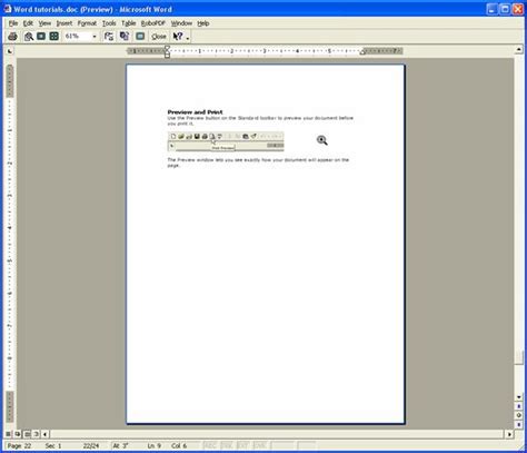 Microsoft Word Xp 2002 Free Tutorial Page 5