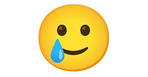 🥲 Smiling Face With Tear Emoji Meaning And Symbolism ️ Copy And 📋 Paste
