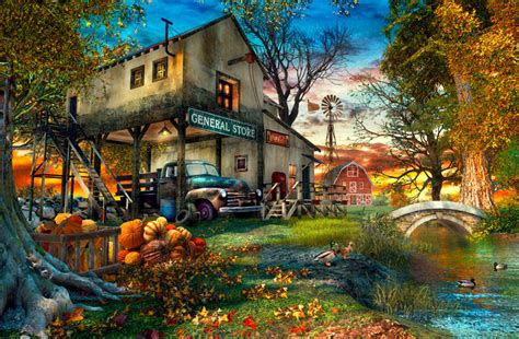 Artstation Autumn General Store