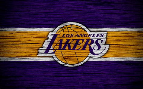 Lakers fans excited about the 2021 season can score the latest lakers gear and apparel from the nba store! Download wallpapers 4k, Los Angeles Lakers, NBA, wooden ...