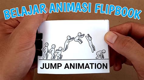 Animasi Melompat Cara Membuat Flipbook How To Make A Flipbook Youtube