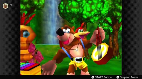 Banjo Kazooie Title Screen Cinematic And Theme Youtube