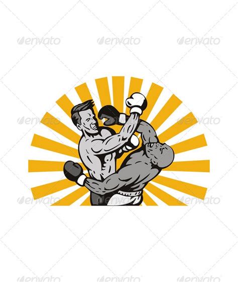 Boxer Connecting Knockout Punch By Patrimonio Graphicriver