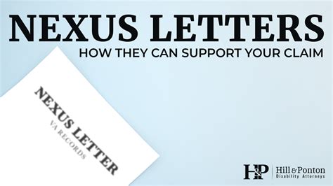 How To Make Sure A Nexus Letter Effectively Supports Your Va Claim