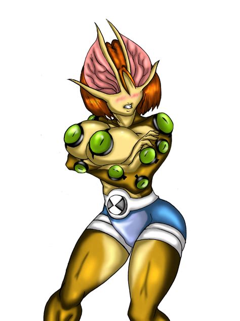 Rule 34 1girls Alien Alien Girl Alien Humanoid Arms Under Breasts Ass