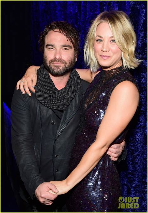 Kaley Cuoco Talks Filming Big Bang Theory Love Scenes With Ex Johnny Galecki Photo