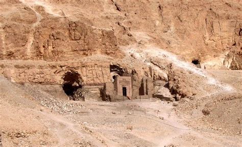 Zdjęcia Starożytne Teby Płn Wsch Afryka Grobowce Egipt