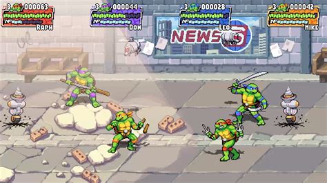 Teenage Mutant Ninja Turtles Shredders Revenge 2022 Video Game