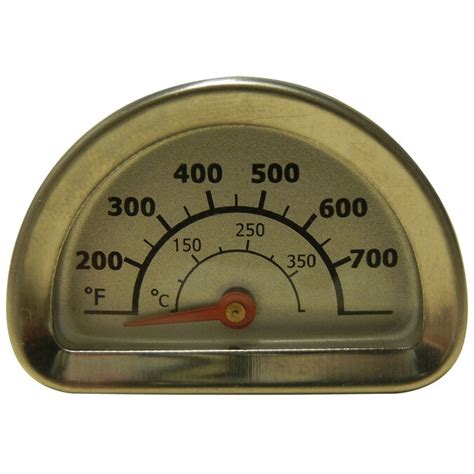 Heavy Duty Bbq Parts Round Grill Thermometer In The Grill Thermometers