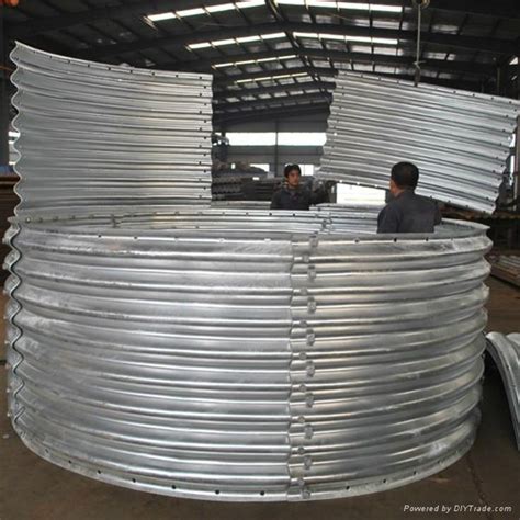 Assembly Corrugated Culvert Pipe Hengshui Qijia China Manufacturer