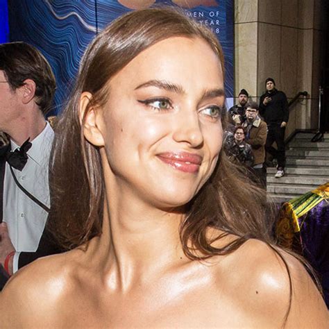 irina shayk basically just flashed the camera in a high slit dress did she forget underwear