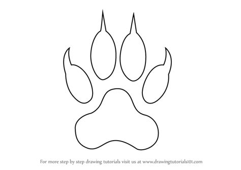 Easy,simple & short way to draw tiger for beginners…. Learn How to Draw a Tiger Claw (Animals for Kids) Step by ...
