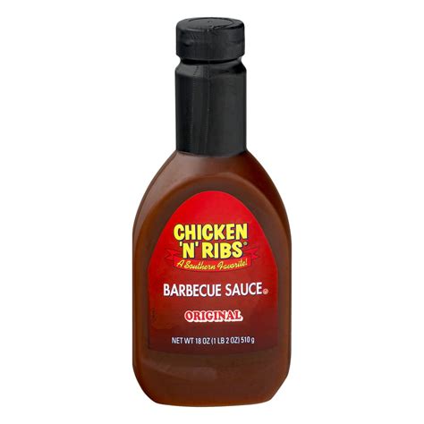 chicken n ribs barbecue sauce 18 0 oz