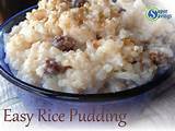 Pudding Recipe Rice