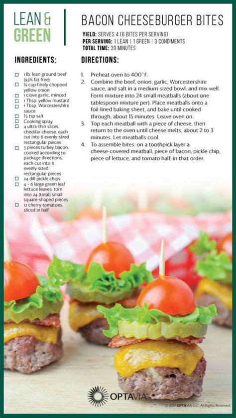 Optavia Recipe Guide In 2021 Optavia Recipes Lean And Green Meals