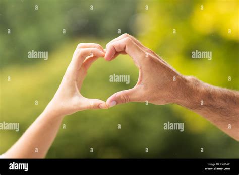 Couple Heart Hands Close Up Hi Res Stock Photography And Images Alamy