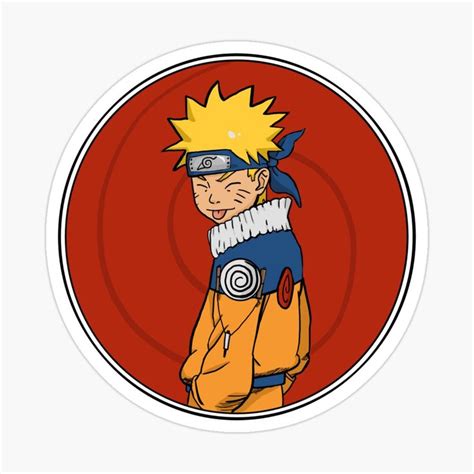 Naruto Sticker Redbubble Sticker Naruto Uzumaki Naruto Shirt Naruto